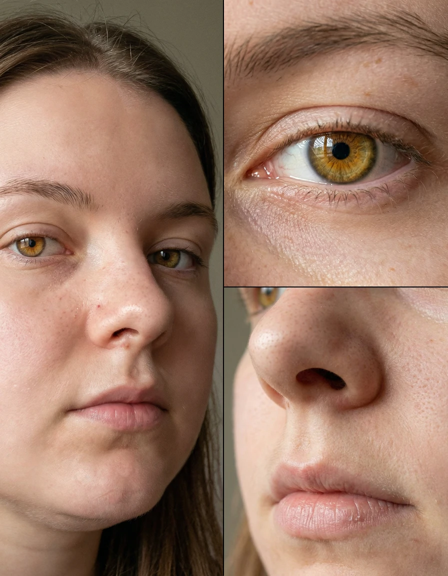 Corps et visages avec IA